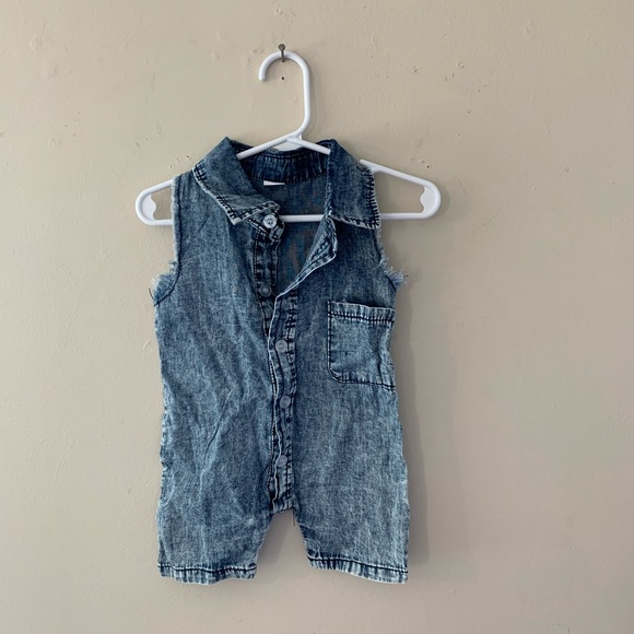 Zara Other - Baby Denim Romper 🎉